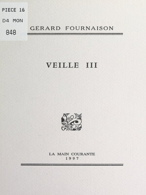 cover image of Veille III